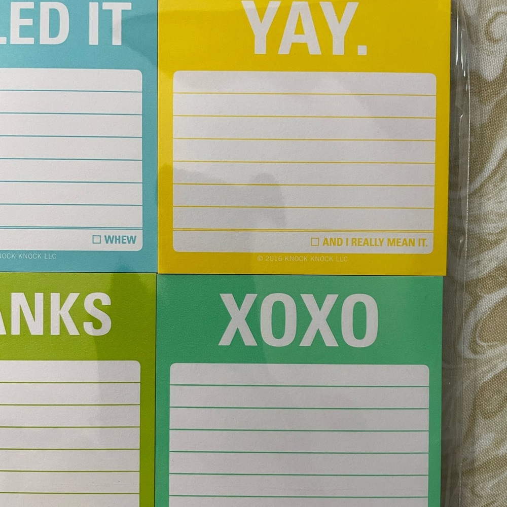 It's All Good Sticky Notes Set - Multicolor - Picture 5 of 13